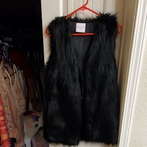 Romeo and Juliet Couture fur vest